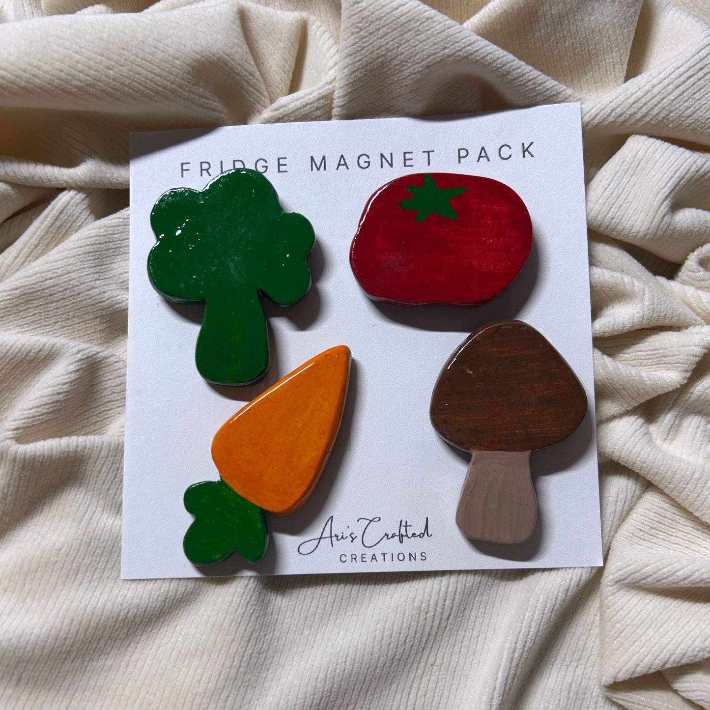 vegetables - fridge magnets