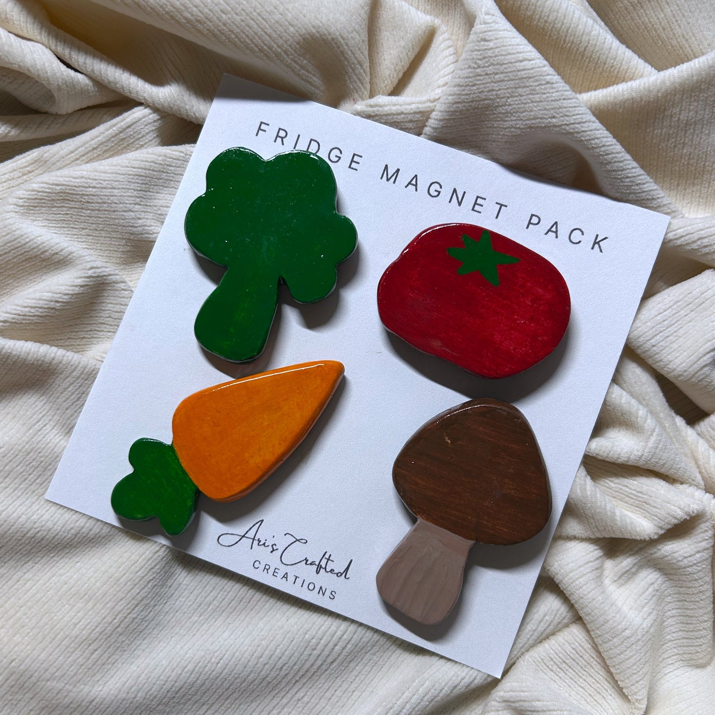 vegetables - fridge magnets