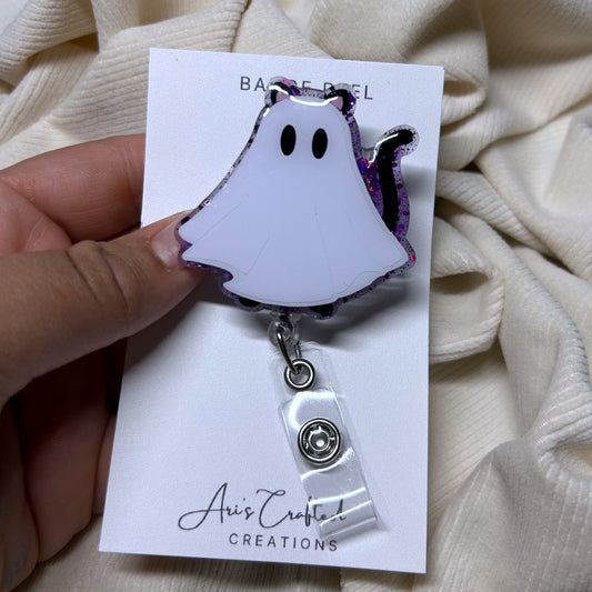 ghost cat - badge reel